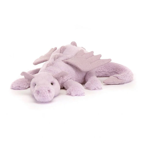 Jellycat Lavender Dragon Huge - Front & Company: Gift Store