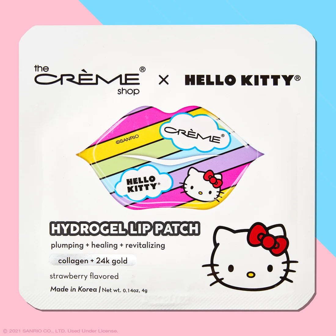 Hello Kitty Hydrogel Lip Patch | Strawberry Flavored