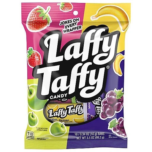 Wonka Laffy Taffy Peg Bag 3.5oz