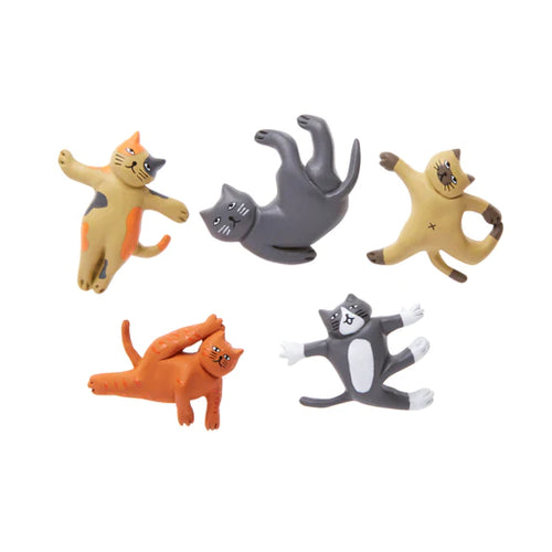 Cat Yoga Magnet - Front & Company: Gift Store