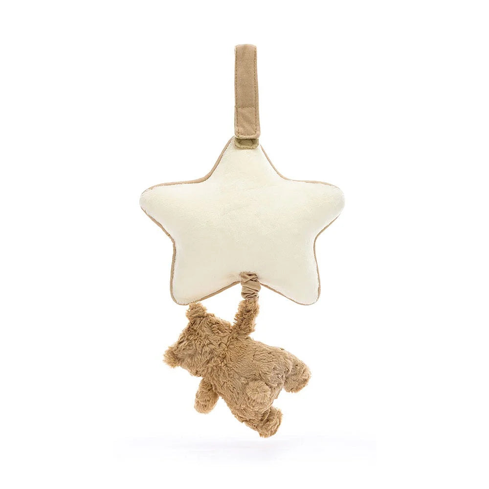 Jellycat Bartholomew Bear Musical Pull (Recycled Fibers)