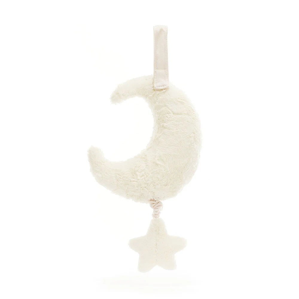 Jellycat Amuseables Moon Musical Pull (Recycled Fibers)