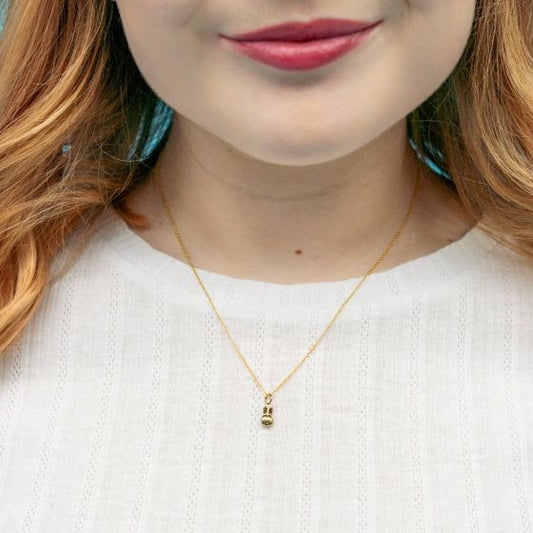 Miffy Gold Mini Head Necklace