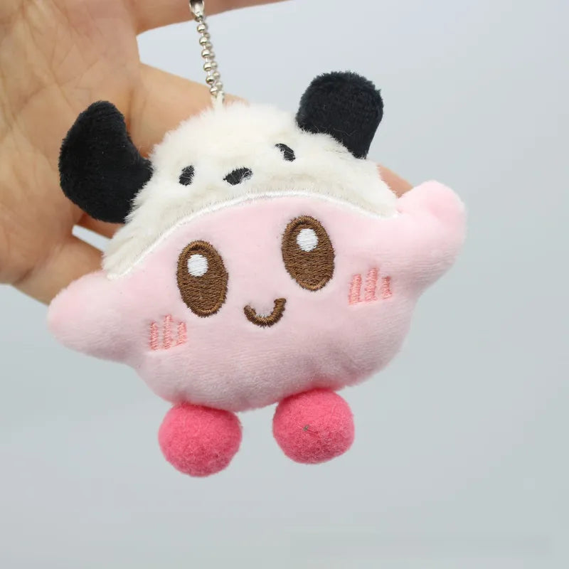 Kirby with Pochacco Ears Plush Key Charm