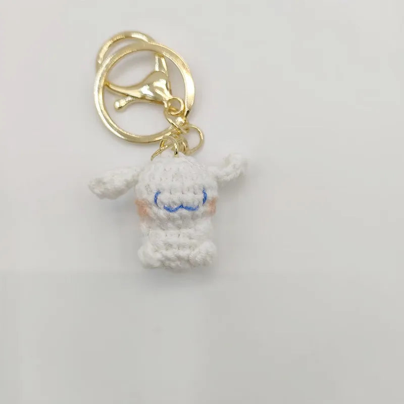 Cinnamonroll Crochet Keychain