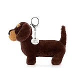 Jellycat Otto Sausage Dog Bag Charm