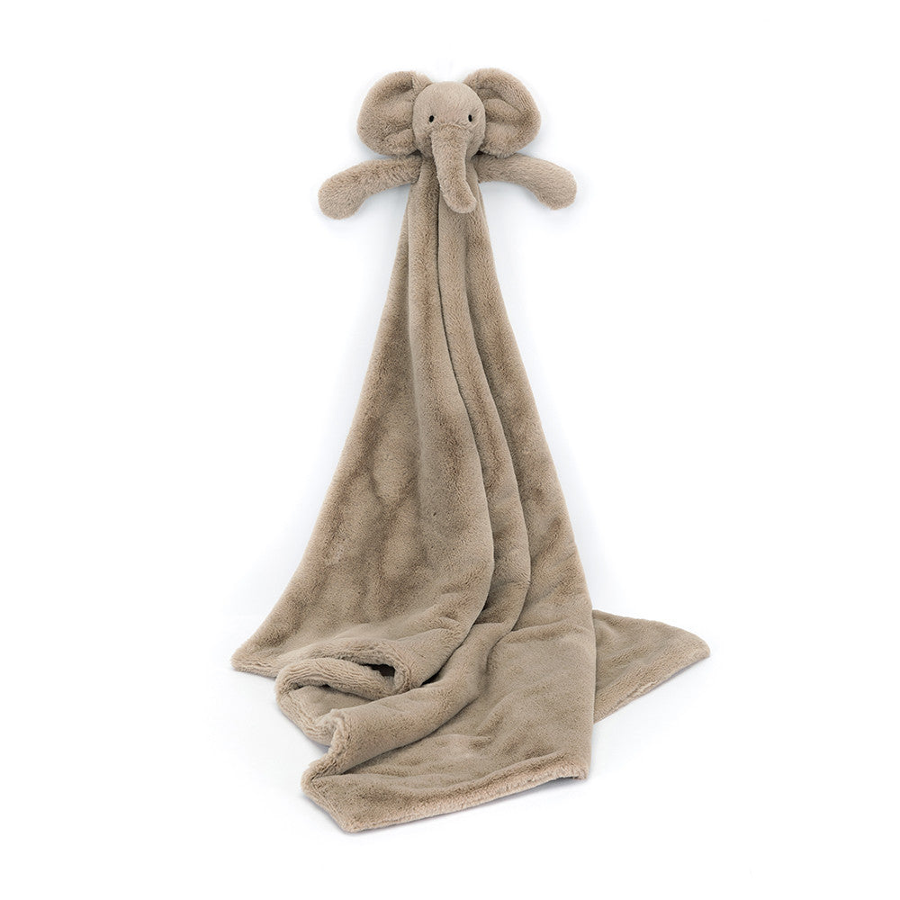 Jellycat Smudge Elephant Blankie - Packaged