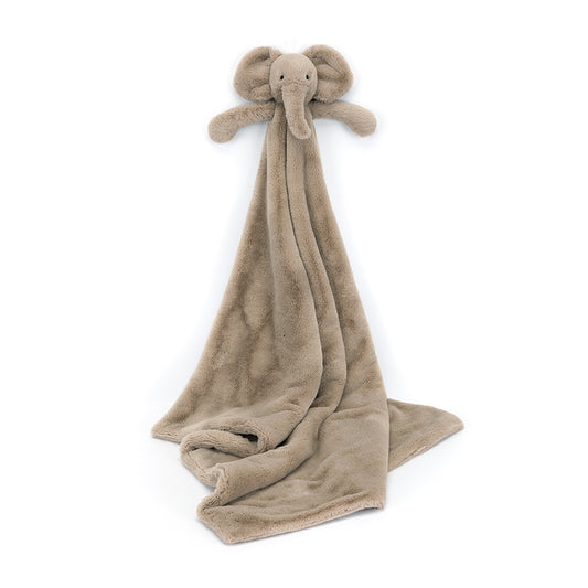 Jellycat Smudge Elephant Blankie - Packaged