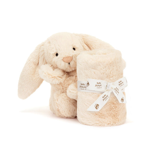Jellycat Bashful Luxe Bunny Luna Soother - Packaged