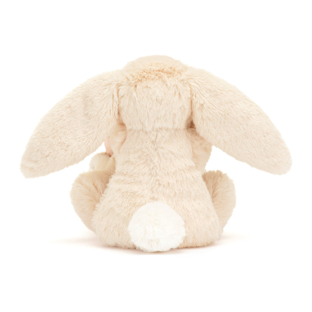 Jellycat Bashful Luxe Bunny Luna Soother - Packaged