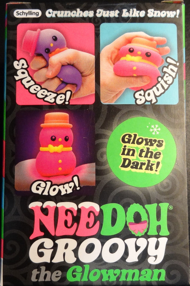 Squishmas Groovy Glowman