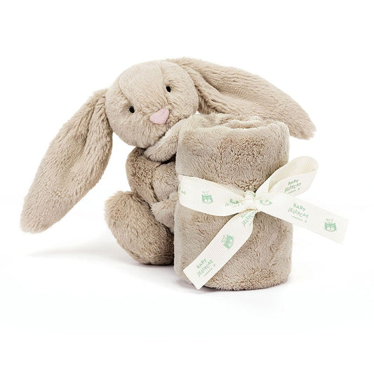 Jellycat Bashful Beige Bunny Soother (New & Recycled Fibers)