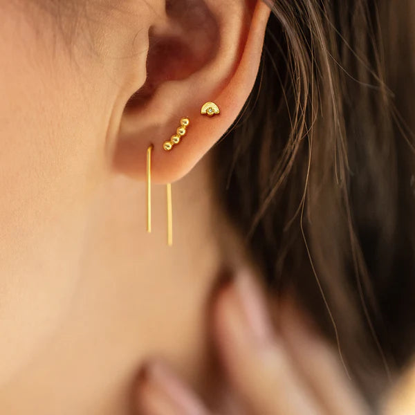 Refined Stud Trio - Venus/Gold