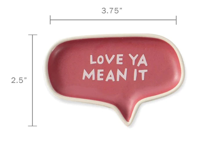 I Dig You Word Bubble Tray