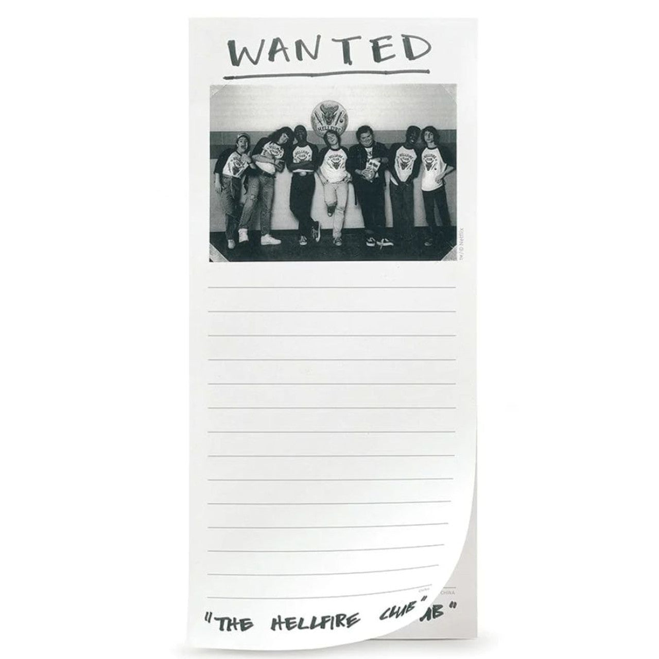 Stranger Things - Notepad-Hfc