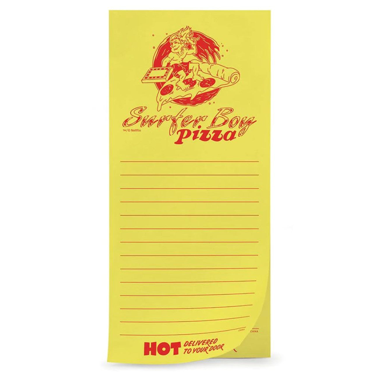 Stranger Things - Notepad-Pizza