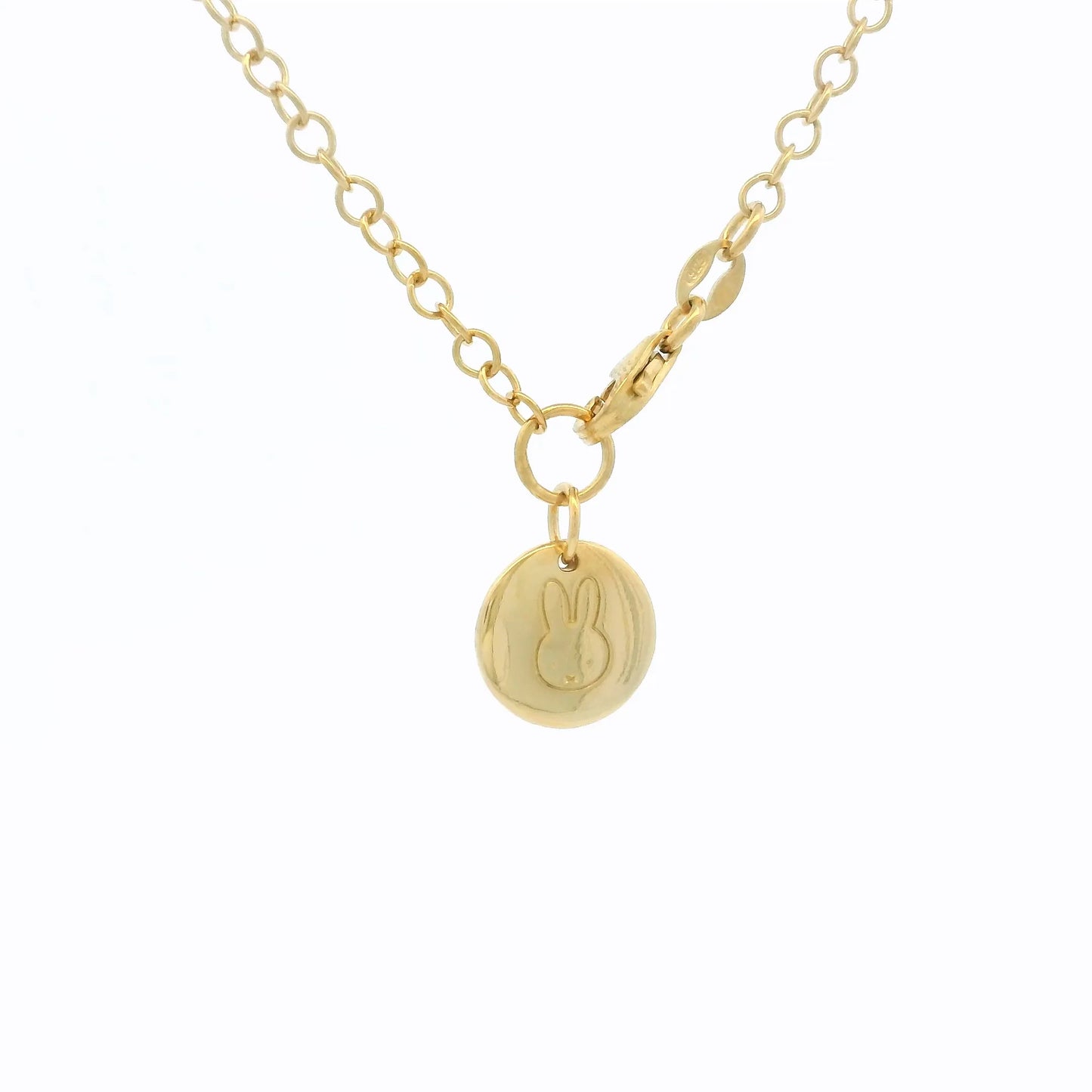 Miffy Disc Bracelet Gold Vermeil