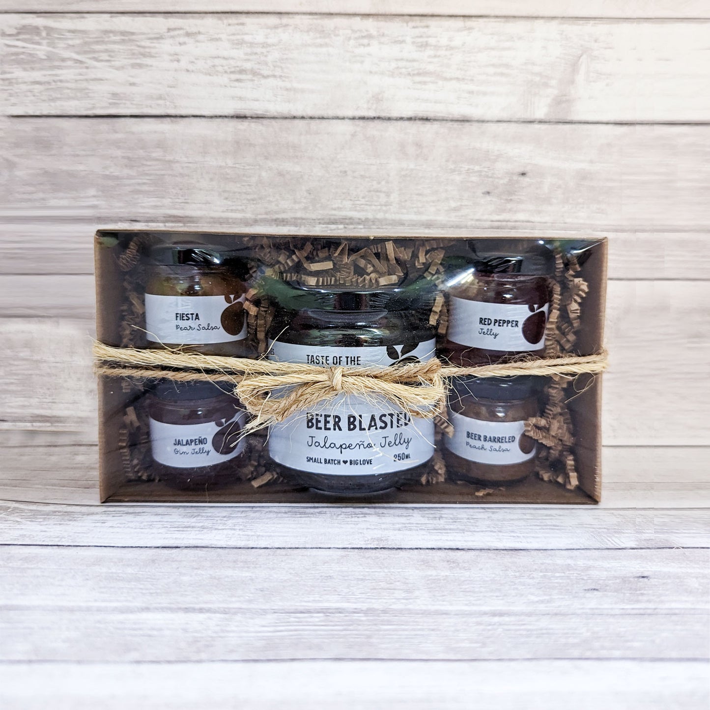 Charcuterie Jam & Jelly Variety Pack – 1 x 250ml + 4 x 45ml Jars