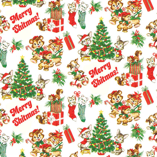 Merry Shitmas! Gift Wrapping Paper