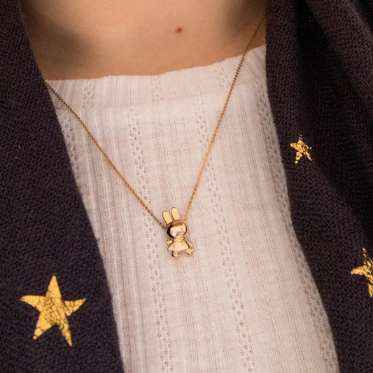 Winter Miffy 18Ct Gold Necklace