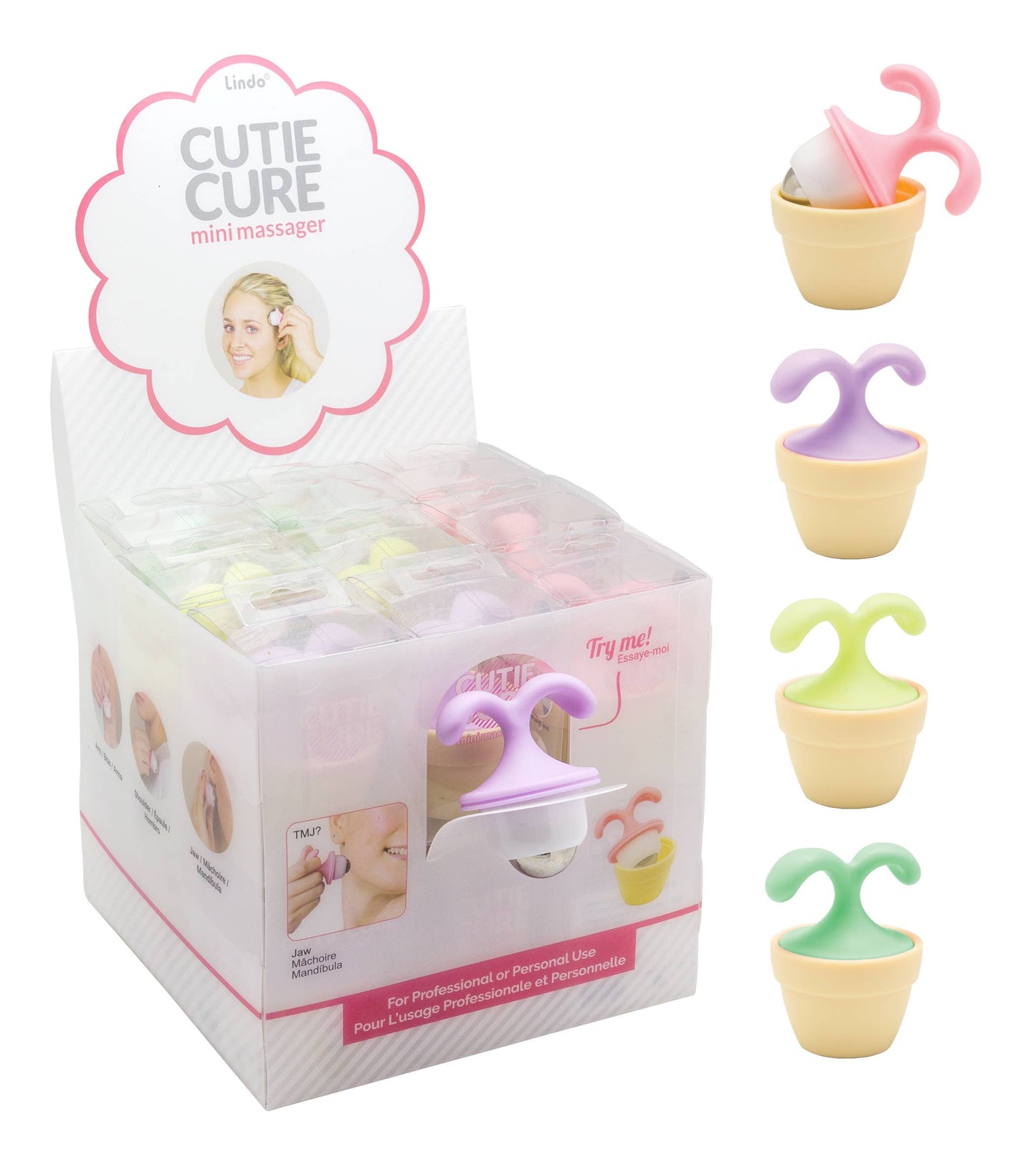 Lindo CutieCure Mini Temple Massager L