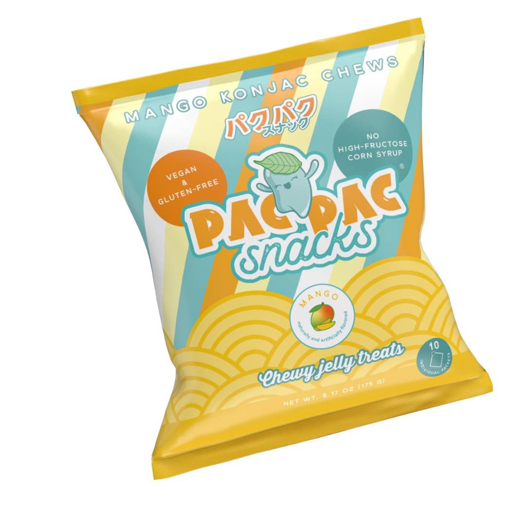 Mango Konjac Chewy Jelly Treats 10pc Ba
