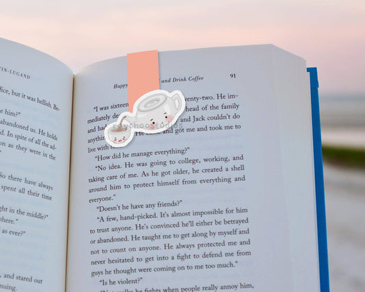 Teapot Magnetic Bookmark