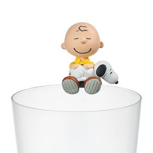 Peanuts Snoopy Cup Deco Charm Figure Random