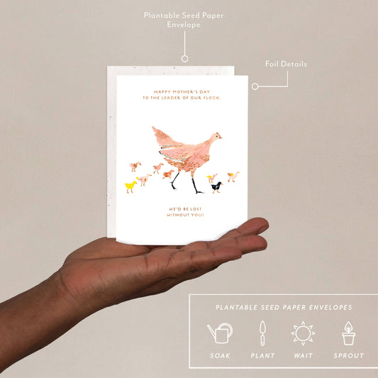 Mother Hen - Mother's Day Card