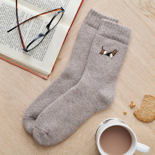 Dog Walking Socks - Basset Hound
