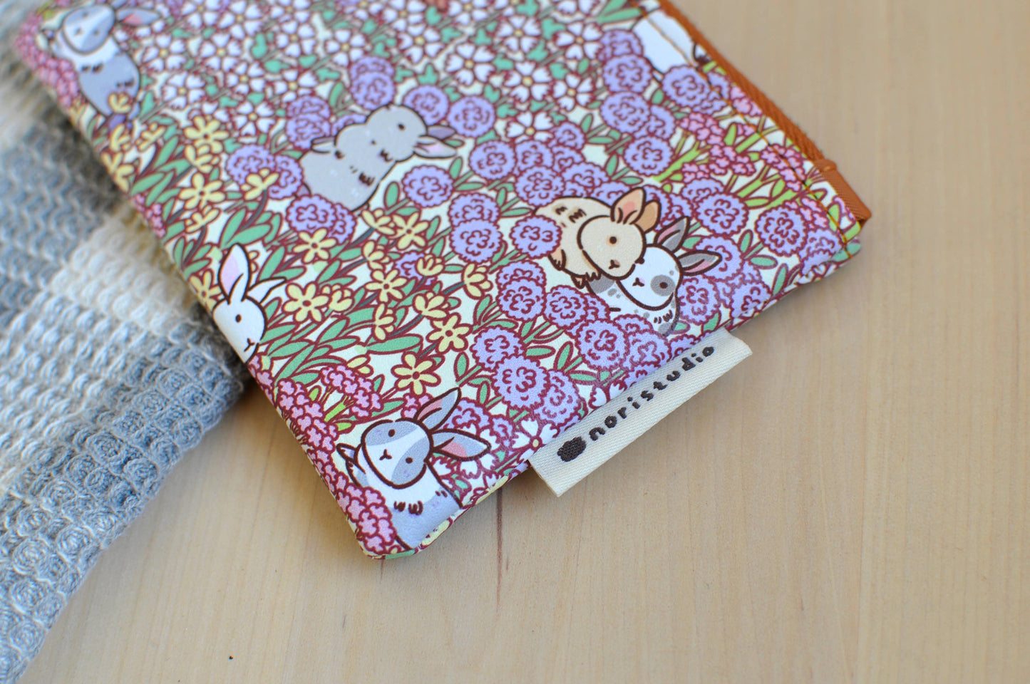 Bunny Small Zipper Coin Purse by Noristudio