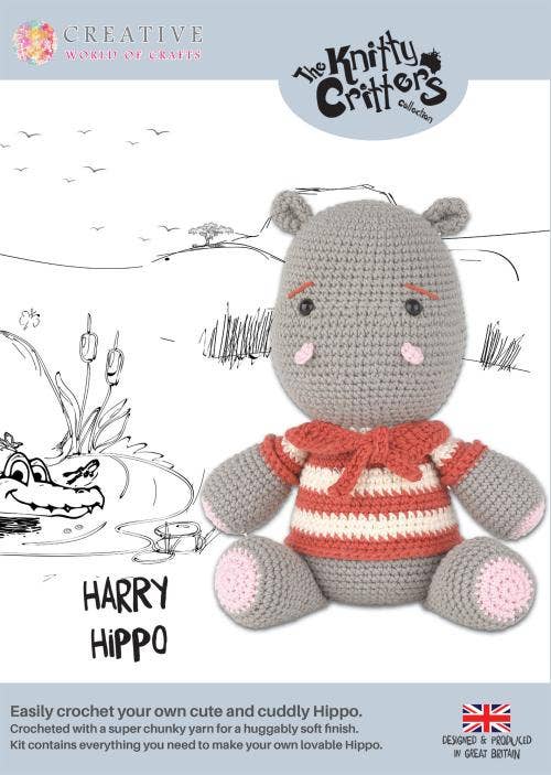 Knitty Critters - Harry Hippo