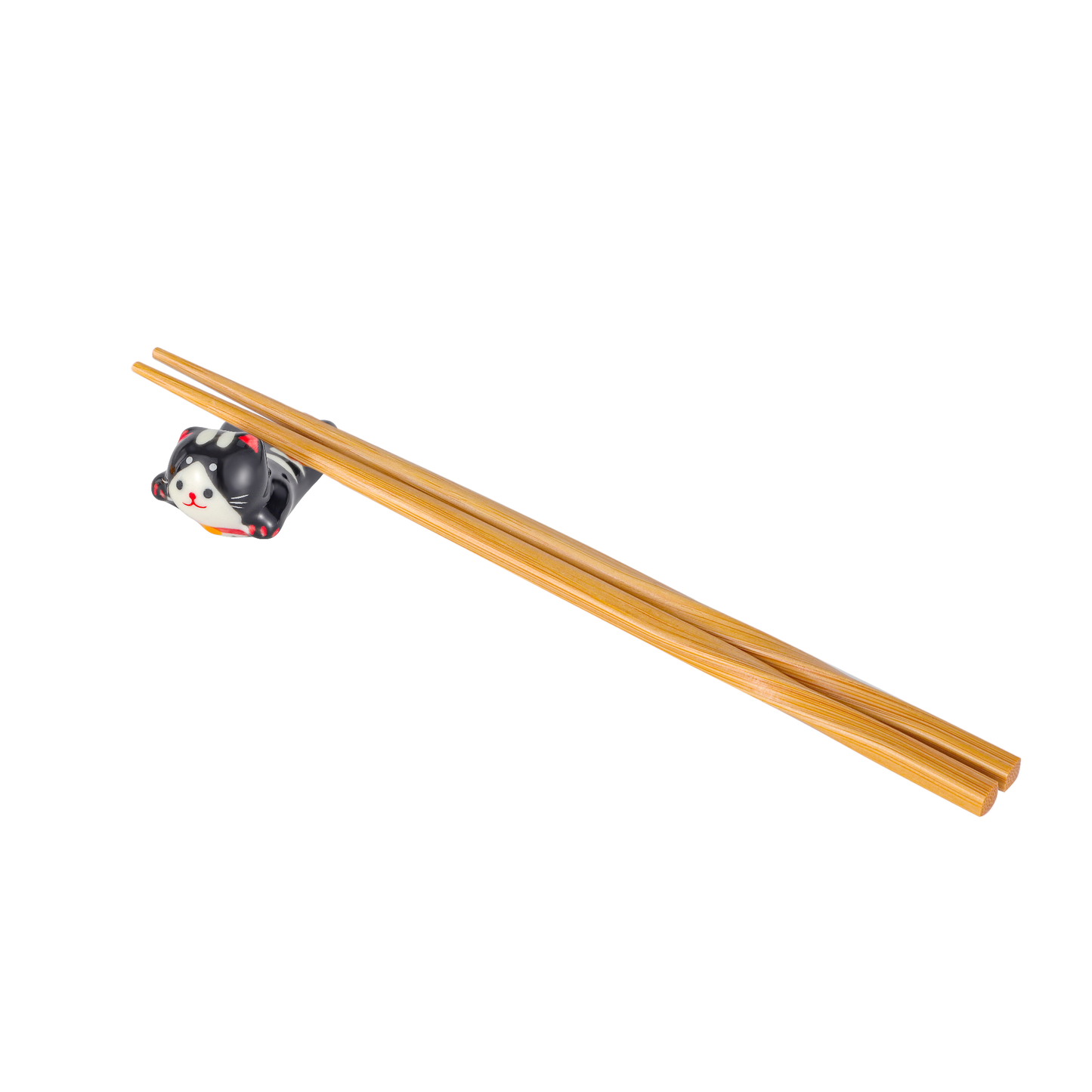 Cat Chopsticks Rest 2"L Black