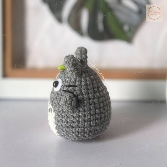 Crochet My Dearest Neighbor Keychain, Amigurumi Keychain