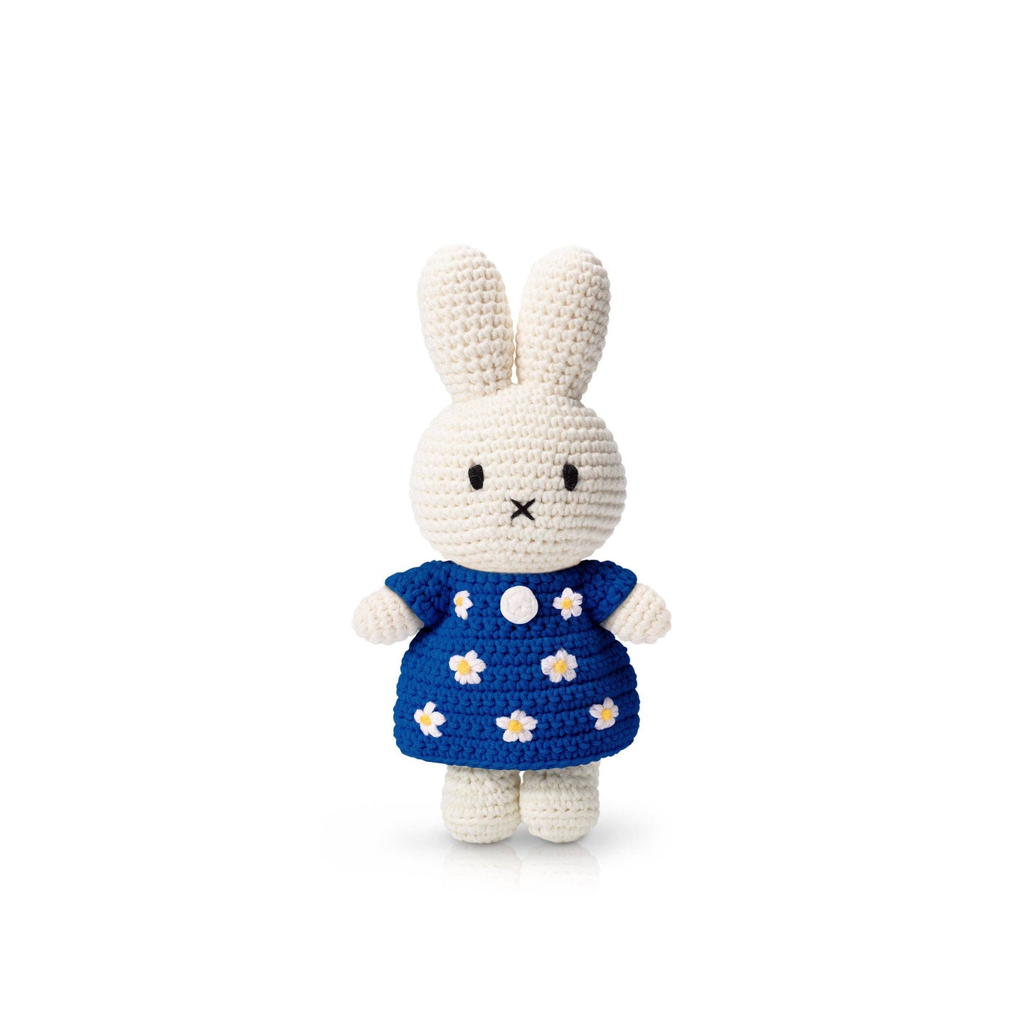 Crochet Miffy Little Flower Dress, Crochet Cute Bunny Doll