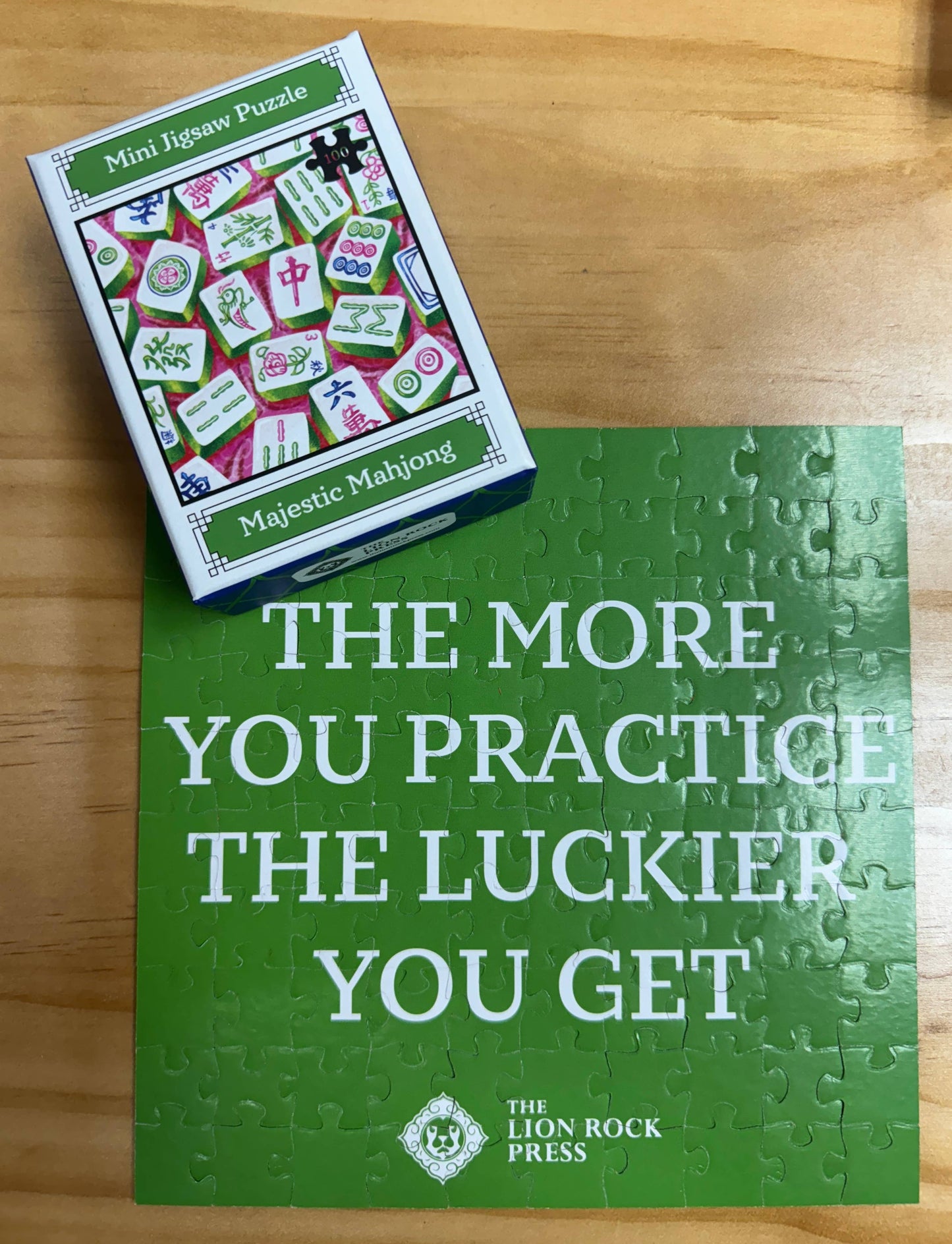 100pc MINI PUZZLE: Mahjong Madness