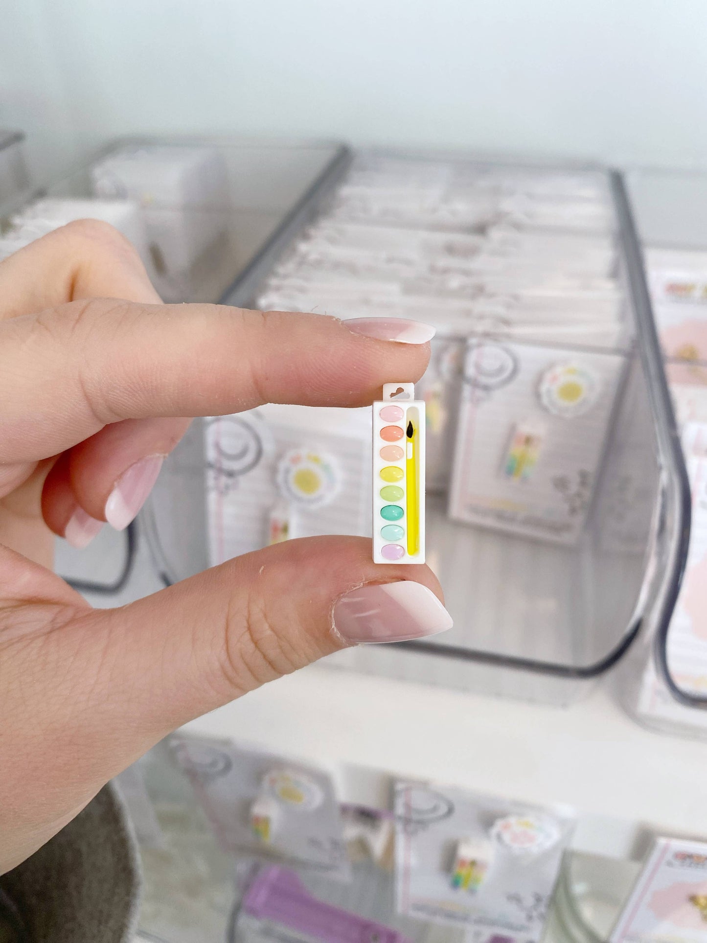 Miniature Watercolor Palette (8 colors)