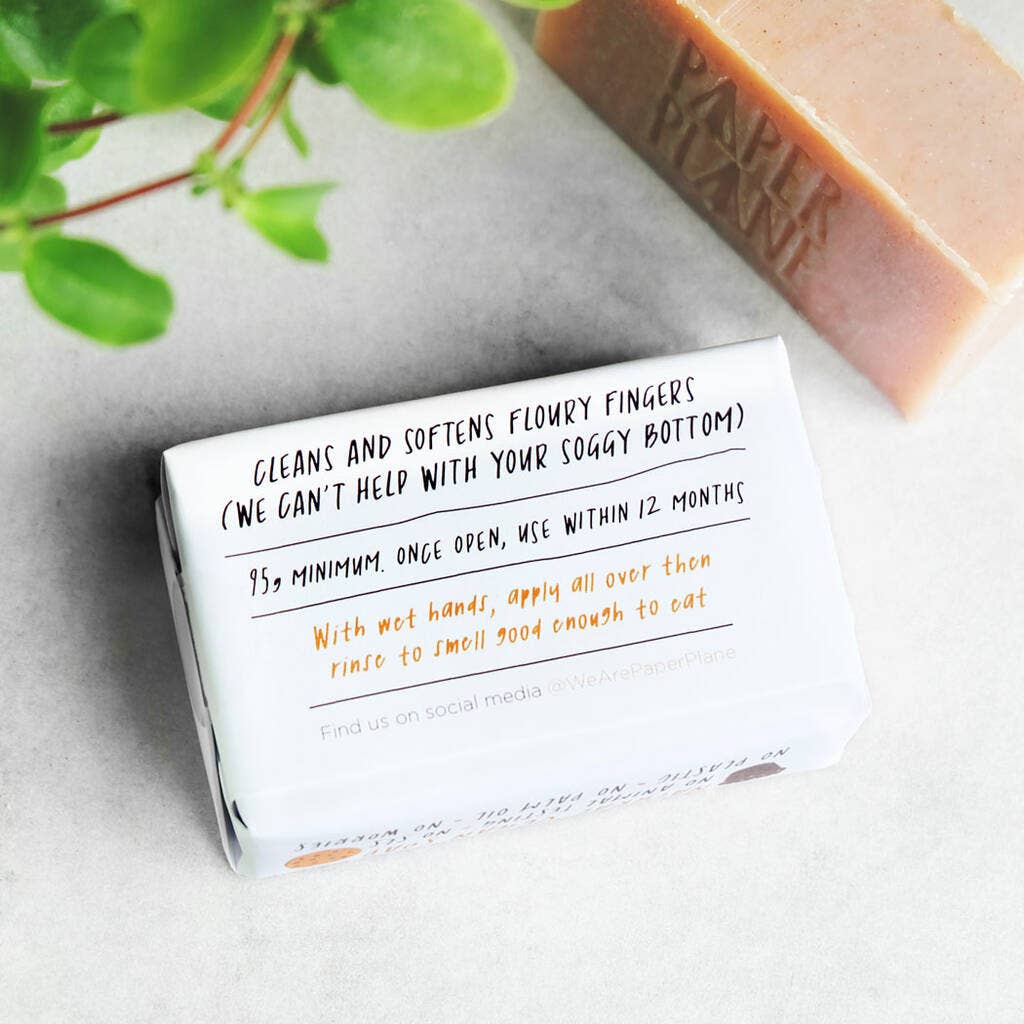 100% Natural Vegan Baker's Soap Bar