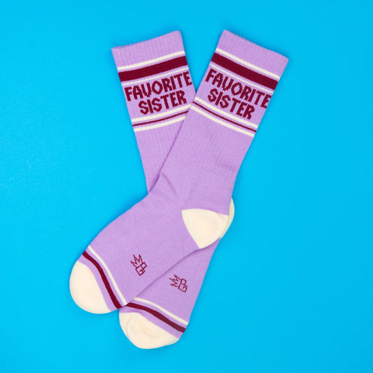 Favorite Sister Gym Crew Socks