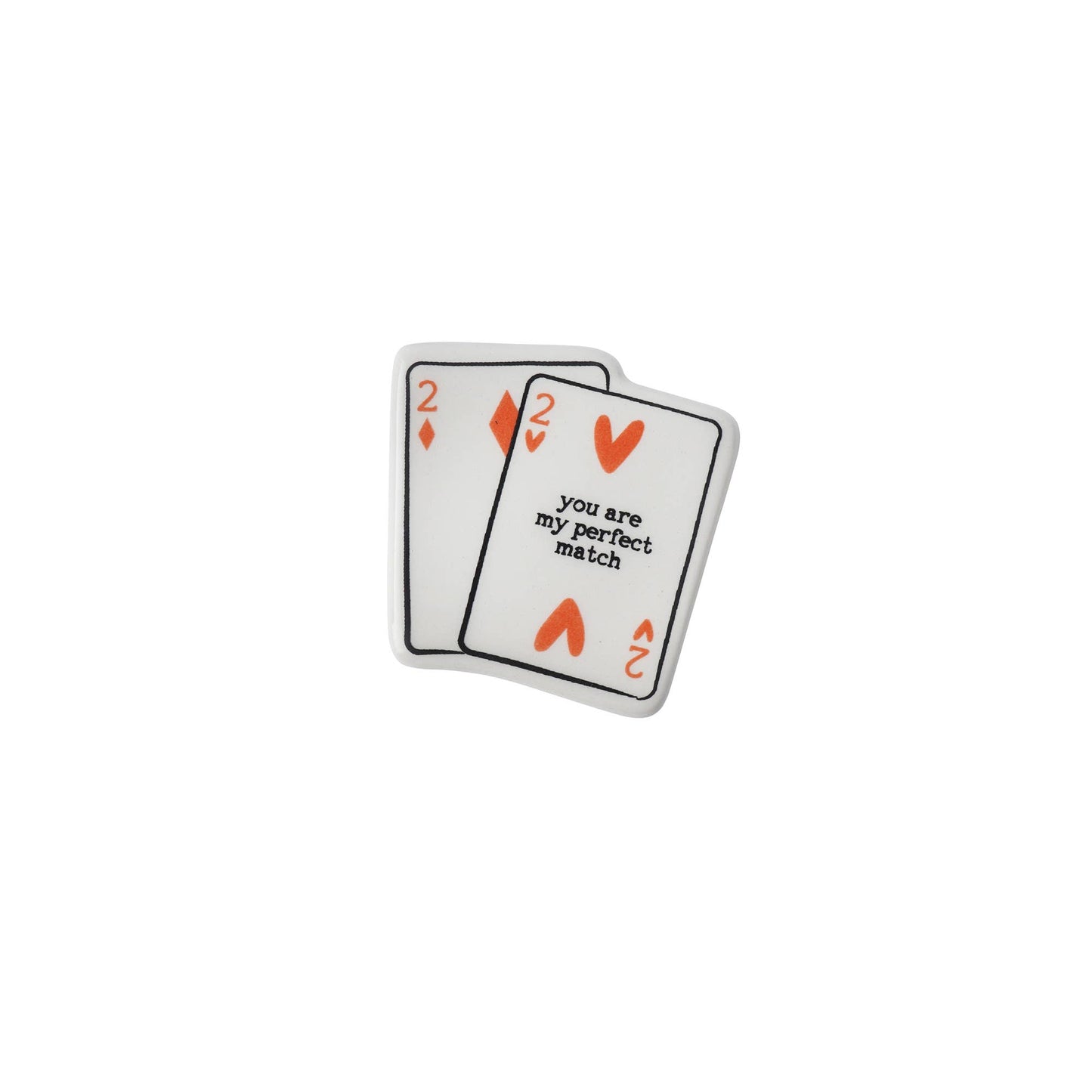Just Smile 'Perfect Match' Ceramic Match Token