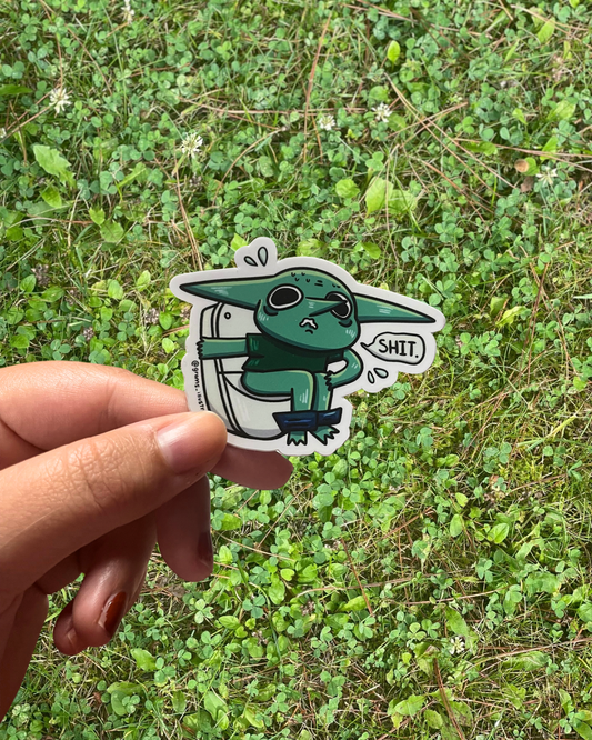Shit goblin sticker