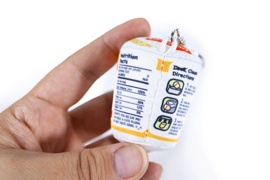 Tiny Cup Noodle Plush Keychain