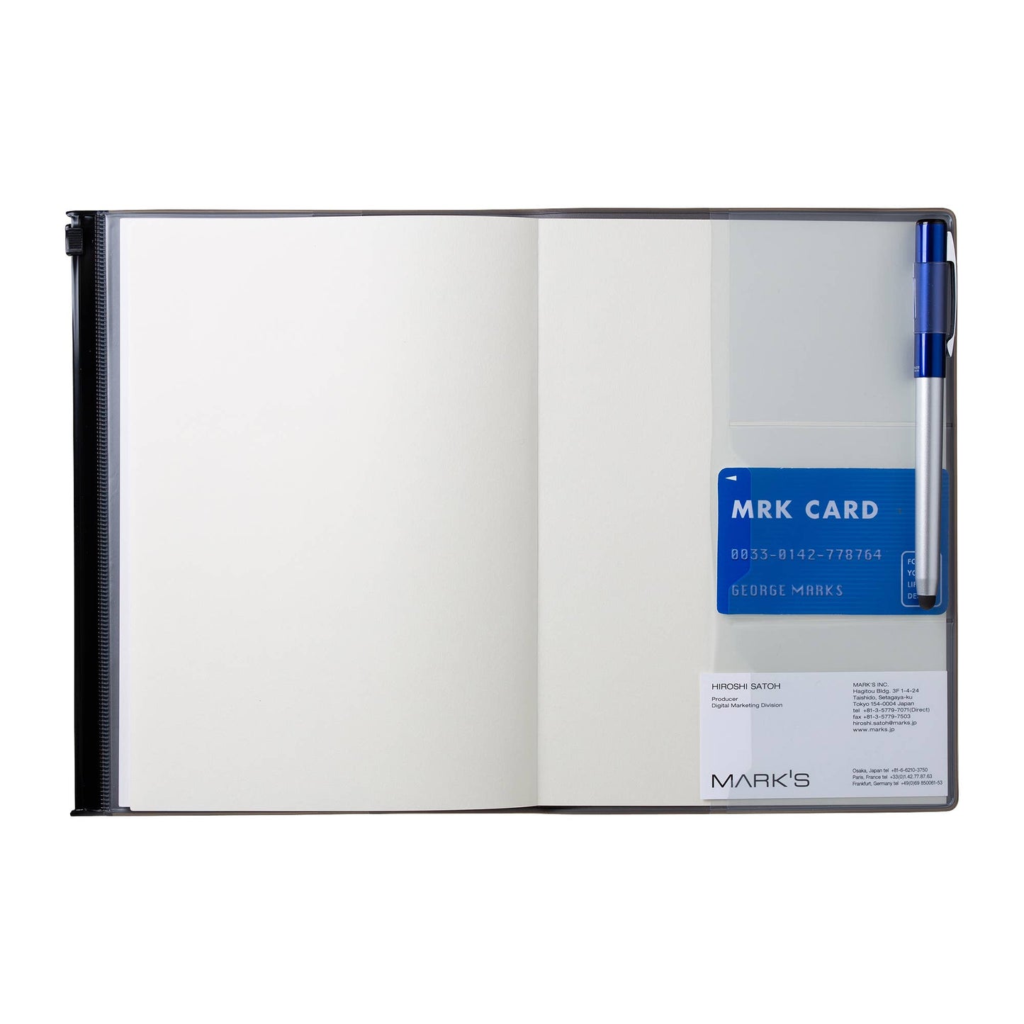 Vol.2 Eco-friendly refillable Notebook A5 / STORAGE.it