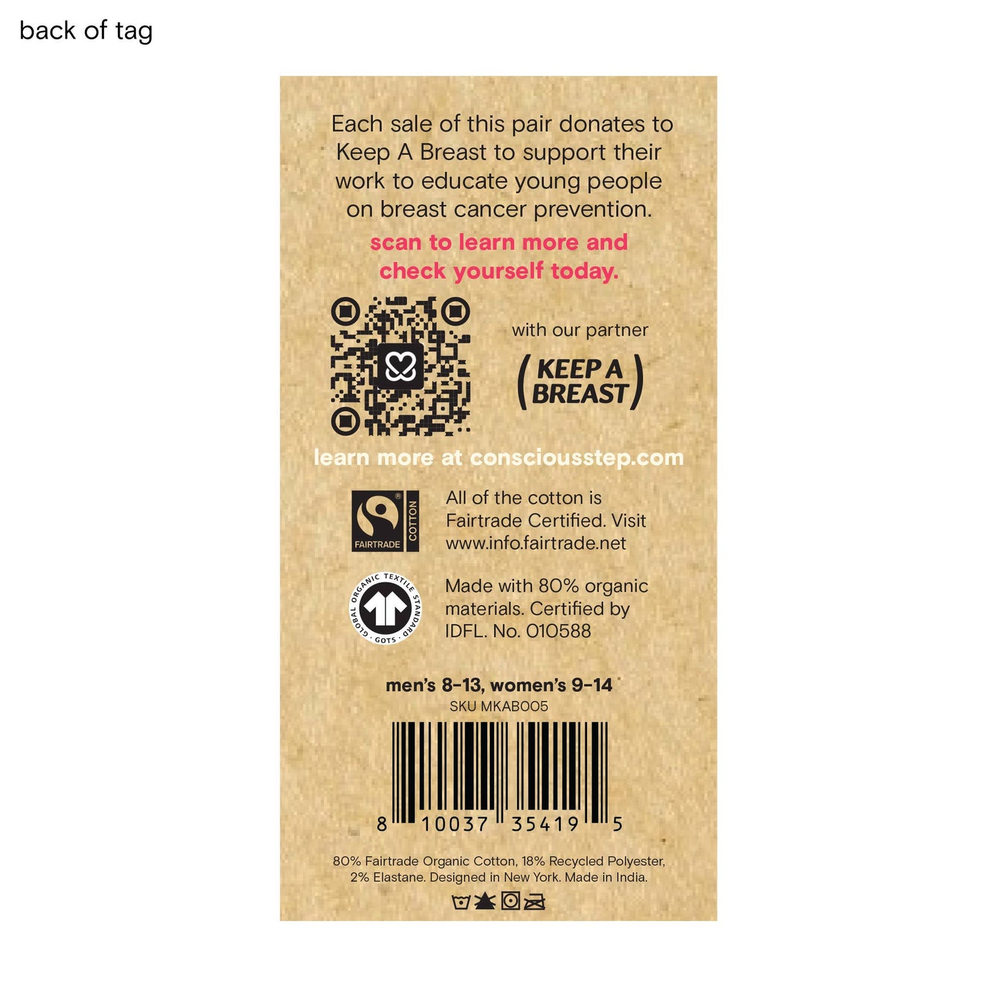 Socks that Support Self-Checks (Pink Cherries)