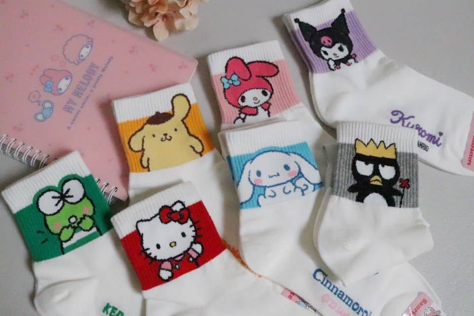 Sanrio Ankle line Soft Socks
