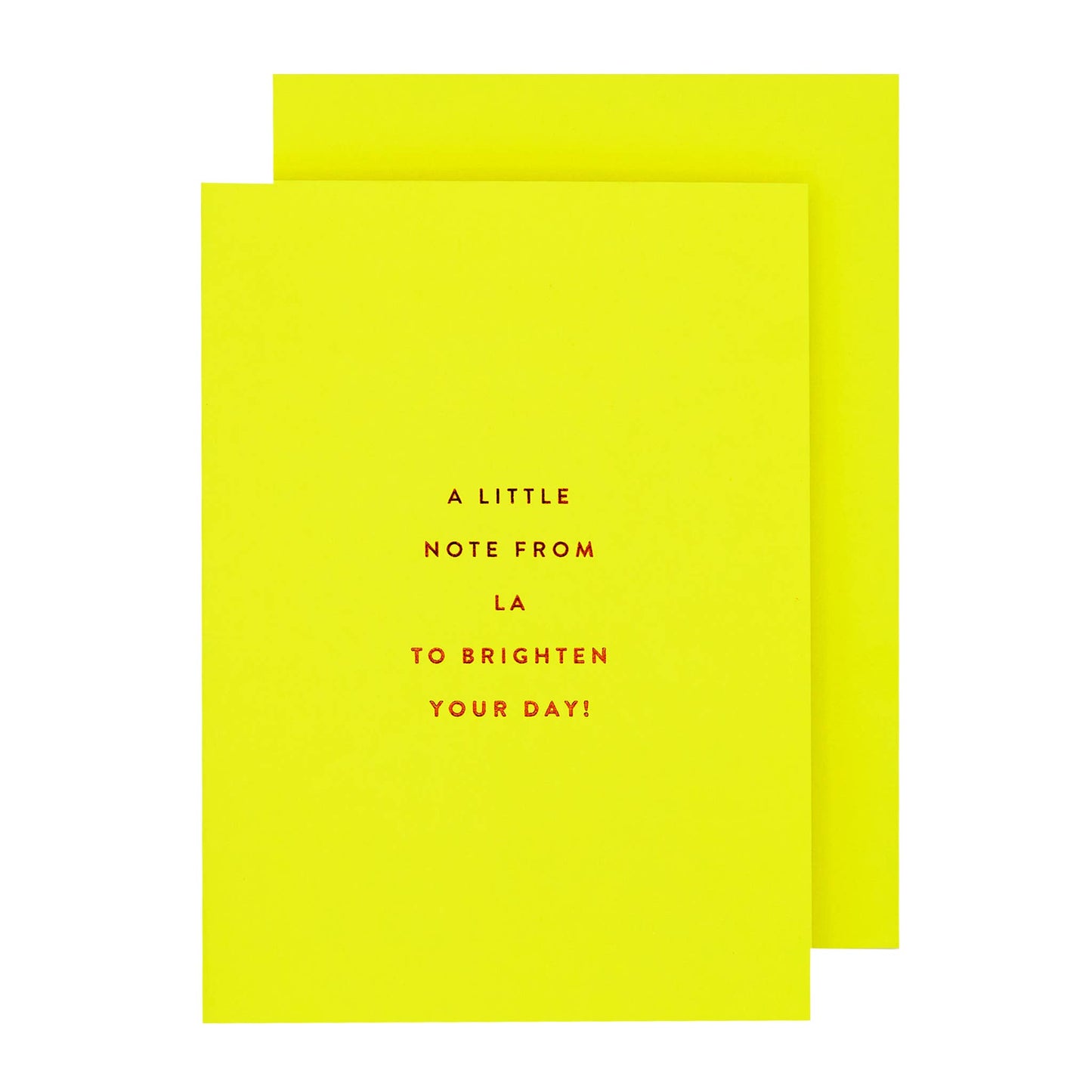 Sunny LA Petite Friendship Card