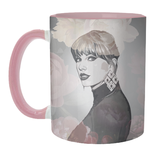 Mugs 'Floral T' by DOLLY WOLFE