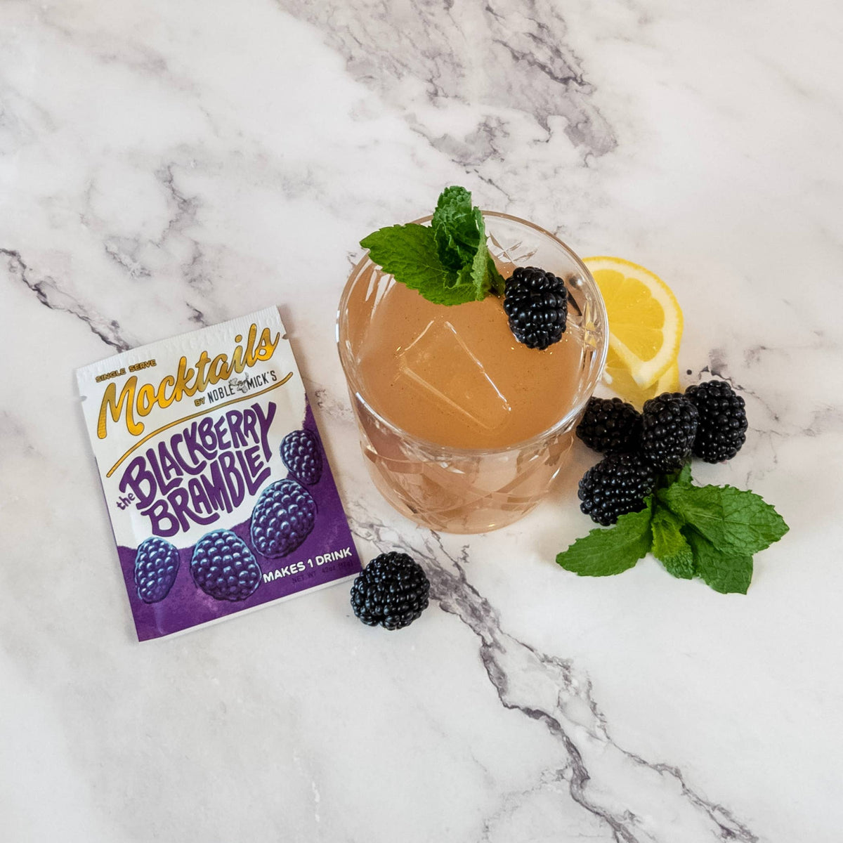 The Blackberry Bramble Single Serve Mocktail