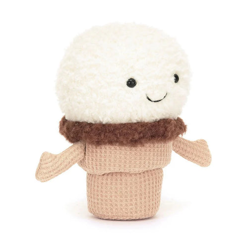 Jellycat Amuseables Ice Cream Cone - Front & Company: Gift Store