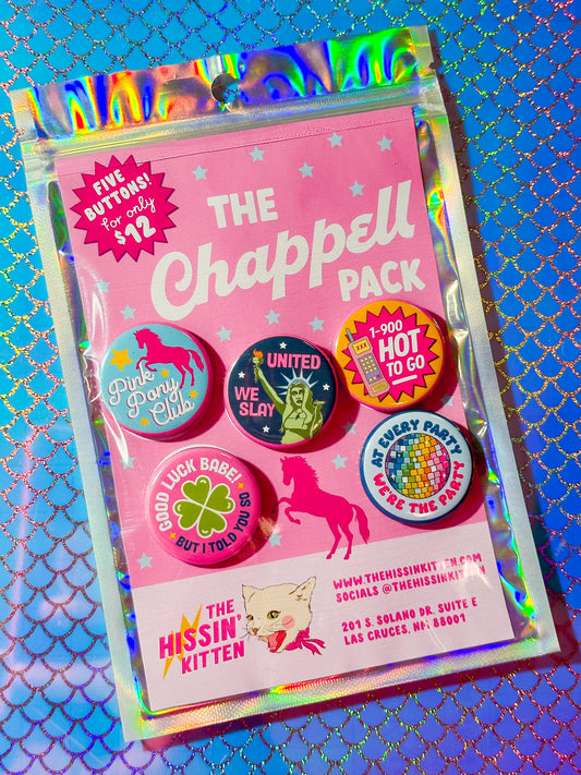 The Chappell Pack! (Buttons or Magnets!)
